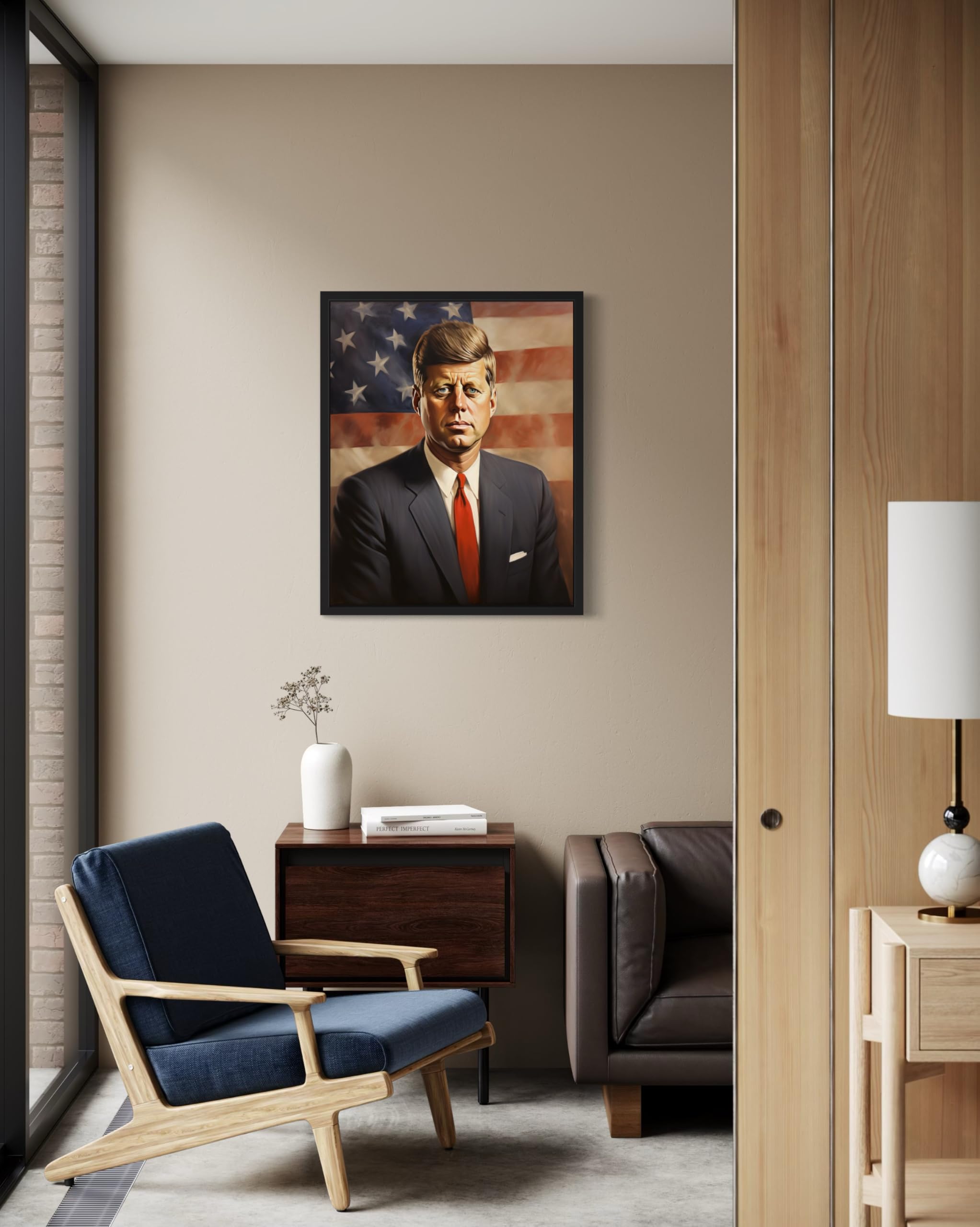 Amazon.co.jp: ジョン・F・ケネディ大統領ウォールアートプリント